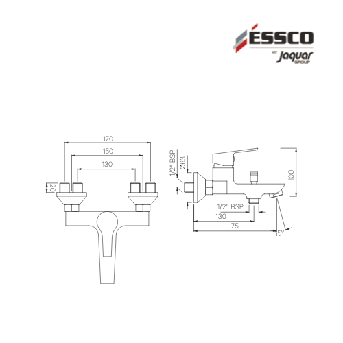 Single Lever Wall Mixer