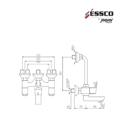 Wall Mixer
