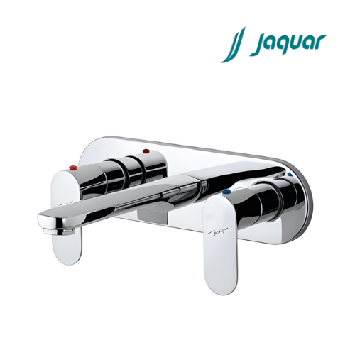 Two Concealed Stop Cocks with Basin Spout